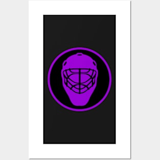 HOCKEY GOALIE MASK Posters and Art